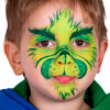 Face painting Grinch